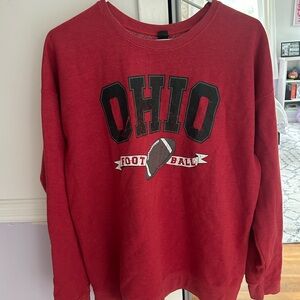 Red Ohio Crewneck